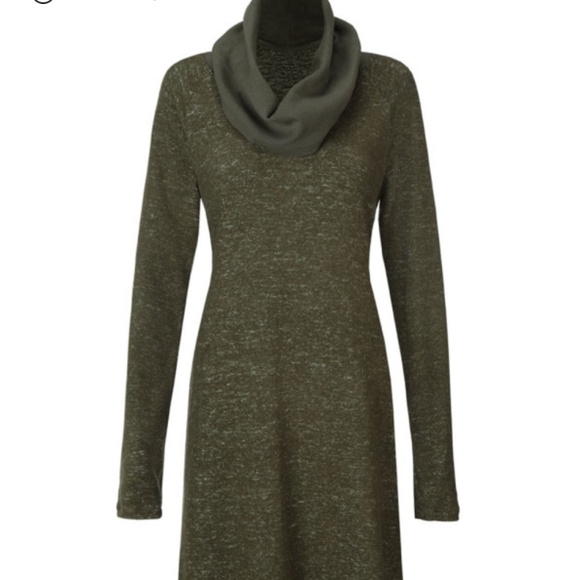 cabi Solace Knit Dress, #4016, M, EUC, Olive Green - Picture 1 of 10